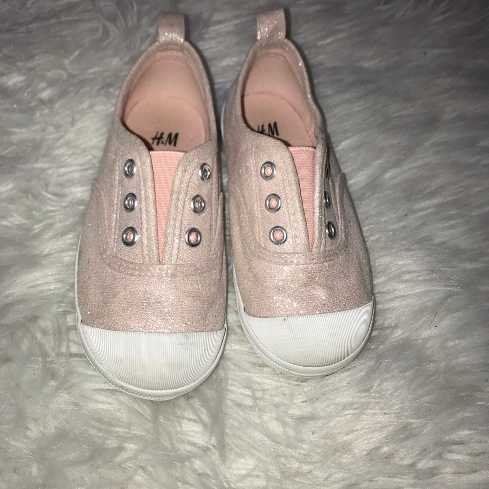 Pink H&M sneakers